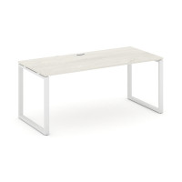 Style Project Direct Стол письменный SN-6O.SR-015.M Дуб Наварра/Металл Белый/Заглушка Металл Белый 1