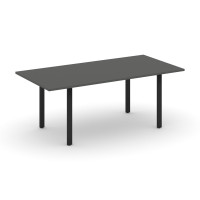 Style Project Direct Стол переговорный SN-6P.SPRG-198.3 Антрацит/Металл Черный 1980*980*750