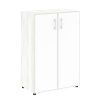 Yalta Шкаф LT.ST-2.4 R white Снежная Патина/Стекло White 800*450*1195