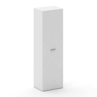 Fresco Гардероб узкий универсальный FRU.GB-101 Белый Бриллиант UM 600*460*2000