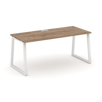 Style Project Direct Стол письменный SN-6T1.SR-023.M Дуб Табак/Металл Белый/Заглушка Металл Белый 13