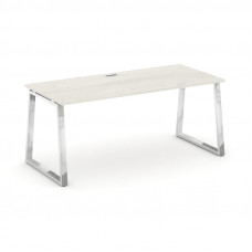 Style Project Direct Lux Стол письменный M-SN-6T1.SR-025.M Дуб Наварра/Нержавеющая Сталь/Хром 1780*8