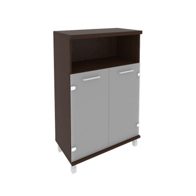 First Шкаф средний широкий KST-2.2 Венге Цаво 801*432*1260