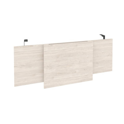 Onix Direct Царга стола руководителя O.M-CSR-3 Денвер Светлый/Металл Антрацит 1140*450*54