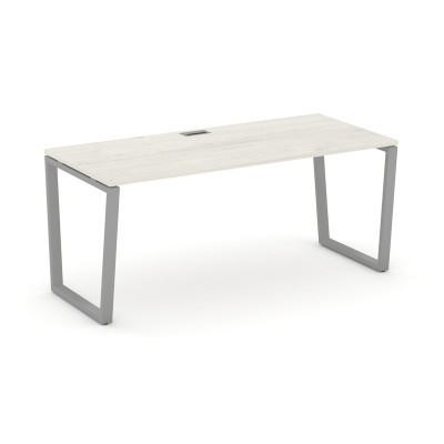 Style Project Direct Стол письменный SN-6T2.SR-015.M Дуб Наварра/Металл Серый/Заглушка Металл Серый