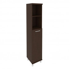First Шкаф высокий узкий левый KSU-1.6 (L) Венге Цаво 401*432*2060