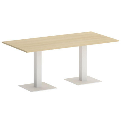 Yalta Стол прямоугольный LT.SPRG-4 Акация Лорка/Металл Белый 1800*900*750