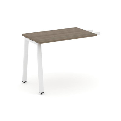 Стайл Проджект Брифинг-приставка SN-6A.BR-005 Вяз Благородный/Металл Белый 1380*600*750