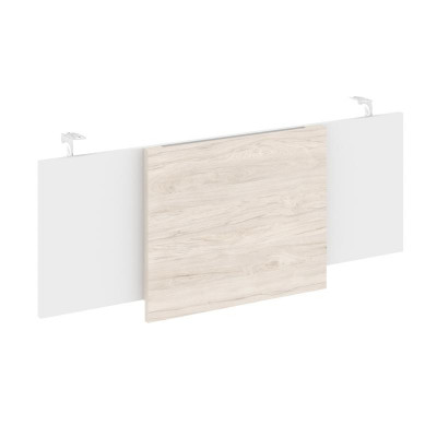 Onix Direct Lux Царга стола руководителя O.M-CSR-3 Белый Бриллиант/Денвер Светлый/Хром 1140*450*54