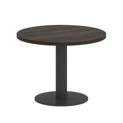 Onix Direct Стол журнальный круглый O.SJ-1 Дуб Мали/Металл Антрацит 600*600*450