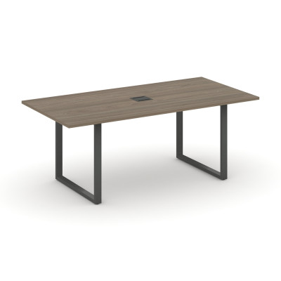 Style Project Direct Стол переговорный SN-6O.SPRG-198 Вяз Благородный/Металл Антрацит/Заглушка Метал