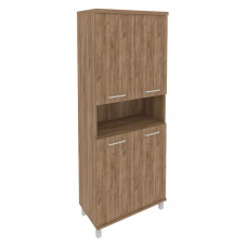 First Шкаф высокий широкий KST-1.5 Дуб Табак 801*432*2060