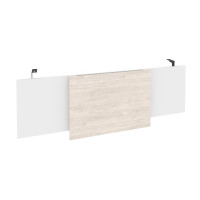 Onix Direct Царга стола руководителя O.M-CSR-4 Белый Бриллиант/Денвер Светлый/Металл Антрацит 1340*4