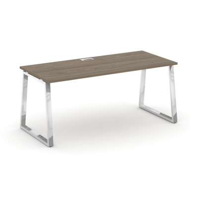 Style Project Direct Lux Стол письменный M-SN-6T1.SR-024.M Вяз Благородный/Нержавеющая Сталь/Хром 15