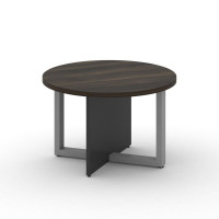 Шифт Стол журнальный, круглый SK.SG-KR-70.P Дуб Мали/Антрацит NEW/Металл Серый 700*700*450