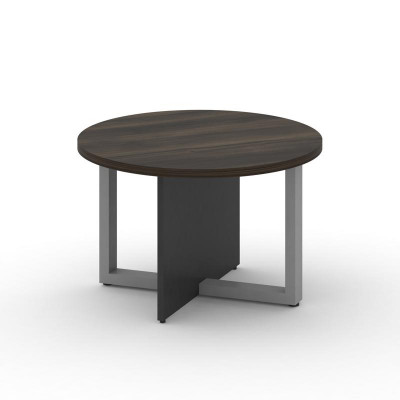 Шифт Стол журнальный, круглый SK.SG-KR-70.P Дуб Мали/Антрацит NEW/Металл Серый 700*700*450