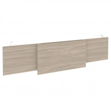 Onix Direct Царга стола руководителя O.M-CSR-6 Дуб Аттик/Металл Белый 1740*450*54