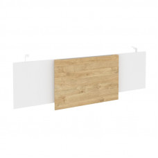 Onix Direct Царга стола руководителя O.M-CSR-4 Белый Бриллиант/Тиквуд Светлый/Металл Белый 1340*450*