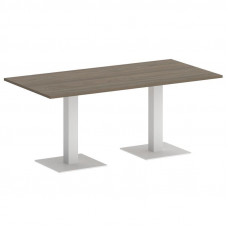 Yalta Стол прямоугольный LT.SPRG-4 Вяз Благородный/Металл Белый 1800*900*750