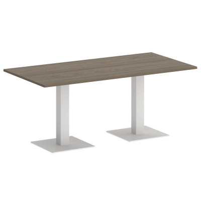 Yalta Стол прямоугольный LT.SPRG-4 Вяз Благородный/Металл Белый 1800*900*750