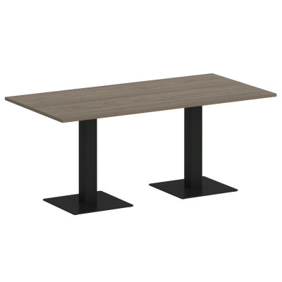 Yalta Стол прямоугольный LT.SPRG-4 Вяз Благородный/Металл Черный 1800*900*750