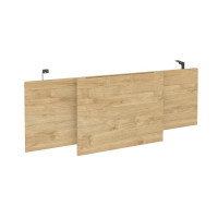 Onix Direct Царга стола руководителя O.M-CSR-3 Тиквуд Светлый/Металл Антрацит 1140*450*54