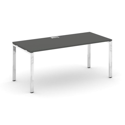 Стайл Проджект Директ Люкс Стол письменный M-SN-6P.SR-025.M Антрацит NEW/Нержавеющая Сталь/Хром 1780