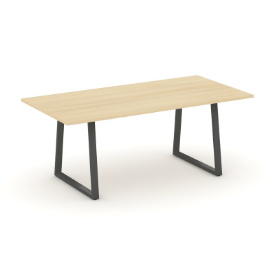 Style Project Direct Стол переговорный SN-6T1.SPRG-198.3 Акация Лорка/Металл Антрацит 1980*980*750