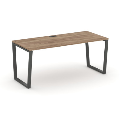 Style Project Direct Стол письменный SN-6T2.SR-016.M Дуб Табак/Металл Антрацит/Заглушка Металл Антра