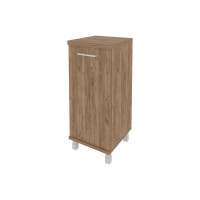 First Шкаф низкий узкий правый KSU-3.1 (R) Дуб Табак 401*432*958