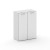 Cross Шкаф широкий средний CR.ST-204 white Белый Бриллиант UM/Лакобель Белый 896*460*1202