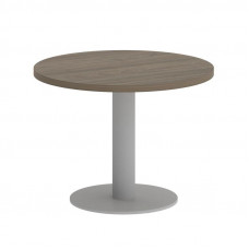 Yalta Стол журнальный круглый LT.SJ-1 Вяз Благородный/Металл Серый 600*600*450