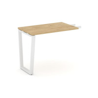 Стайл Проджект Брифинг-приставка SN-6T2.BR-002 Тиквуд Светлый/Металл Белый 780*600*750