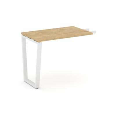 Стайл Проджект Брифинг-приставка SN-6T2.BR-002 Тиквуд Светлый/Металл Белый 780*600*750