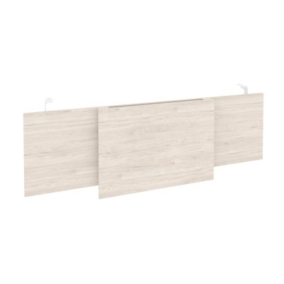 Onix Direct Царга стола руководителя O.M-CSR-4 Денвер Светлый/Металл Белый 1340*450*54