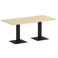 First Стол прямоугольный KSPRG-4 Клен/Металл Черный 1800*900*750