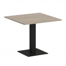 Onix Direct Стол квадратный O.SPRG-2 Дуб Аттик/Металл Черный 900*900*750