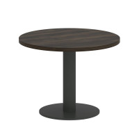 Yalta Стол журнальный круглый LT.SJ-1 Дуб Мали/Металл Антрацит 600*600*450