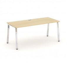Style Project Direct Lux Стол письменный M-SN-6A.SR-015.M Акация Лорка/Нержавеющая Сталь/Хром 1780*7