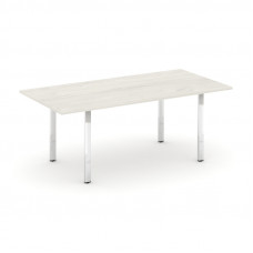 Style Project Direct Lux Стол переговорный M-SN-6P.SPRG-198.3 Дуб Наварра/Нержавеющая Сталь/Хром 198