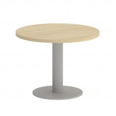 Yalta Стол журнальный круглый LT.SJ-1 Акация Лорка/Металл Серый 600*600*450