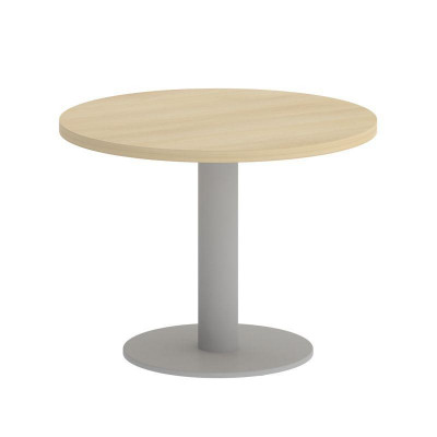 Yalta Стол журнальный круглый LT.SJ-1 Акация Лорка/Металл Серый 600*600*450