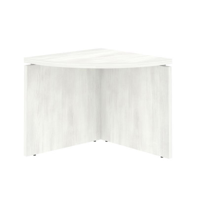 Yalta Элемент наборного стола переговорного LT.SPU (L) Снежная Патина 800*800*750