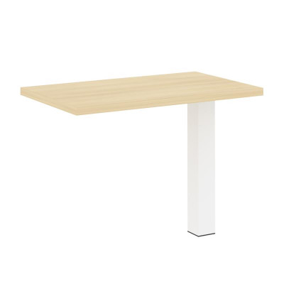 Yalta Брифинг-приставка LT.BR-3 Акация Лорка/Металл Белый 1000*600*750