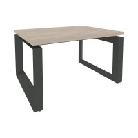 Onix Direct Стол журнальный на О-образном м/к O.MO-SJ-1 Дуб Аттик/Металл Антрацит 780*600*450