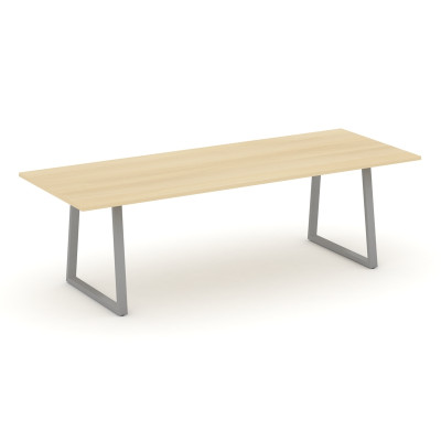 Style Project Direct Стол переговорный SN-6T1.SPRG-258.3 Акация Лорка/Металл Серый 2580*980*750