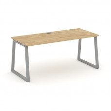 Style Project Direct Стол письменный SN-6T1.SR-014.M Тиквуд Светлый/Металл Серый/Заглушка Металл Сер