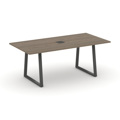 Style Project Direct Стол переговорный SN-6T1.SPRG-198 Вяз Благородный/Металл Антрацит/Заглушка Мета