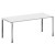 Metal System Direct Стол рабочий руковод. П-обр. м/к БП.СРР-5.8 Белый/Нержавеющая Сталь 1800*800*750