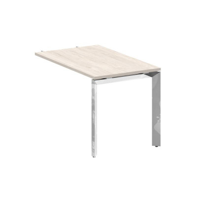 Onix Direct Lux Брифинг-приставка П-обр. м/к M-O.MP-BR-11 Денвер Светлый/Нержавеющая Сталь/Хром 1180